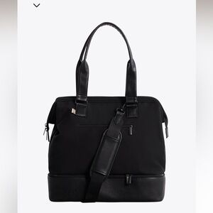 Beis Mini Weekender in Black NIB NWT